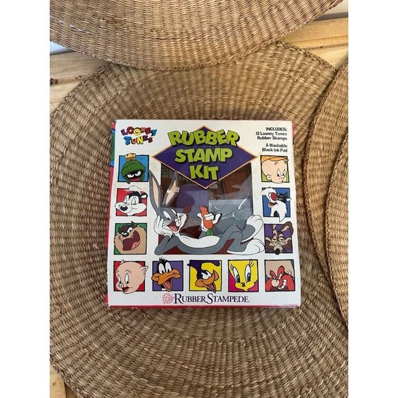 Looney Tunes rubber stamp kit - Picture 1 of 10
